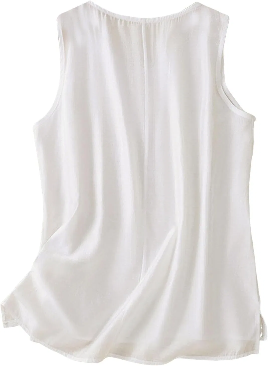 Топ-майка, женская, Artistic Cotton, Linen, белый — фото 2