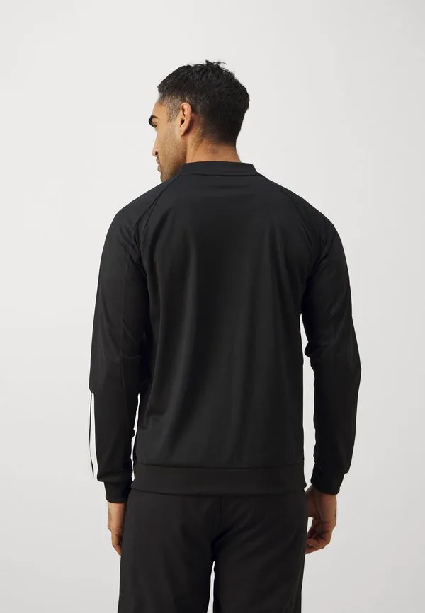 Тренировочная куртка с тремя полосками Adidas Performance, Black — фото 4