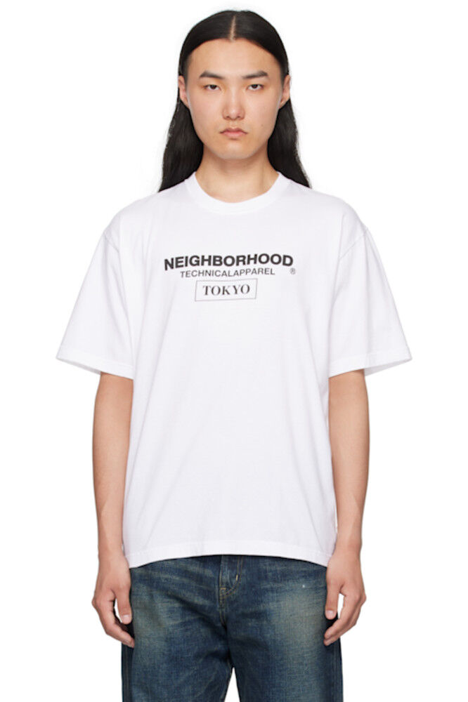 

Белая футболка NH SS-16 Neighborhood