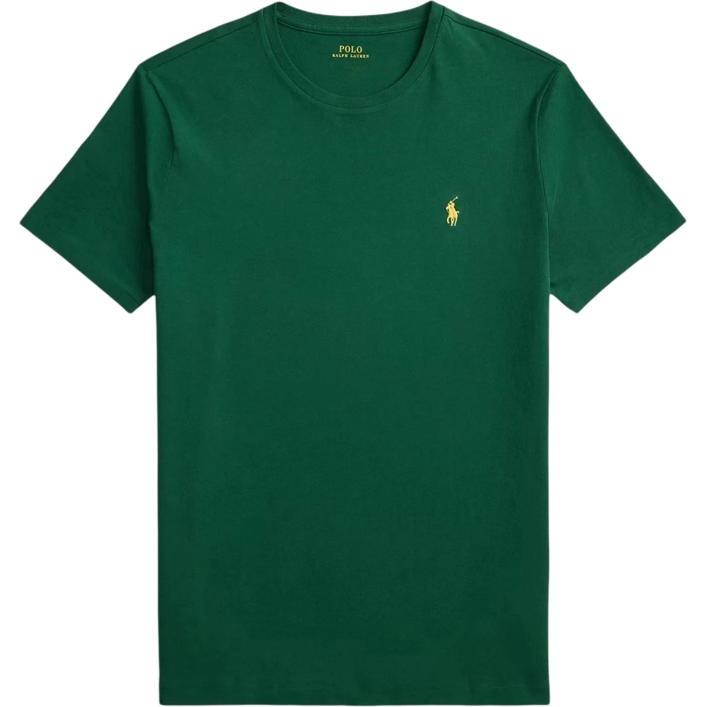 Футболка свободного кроя Polo Ralph Lauren зеленая