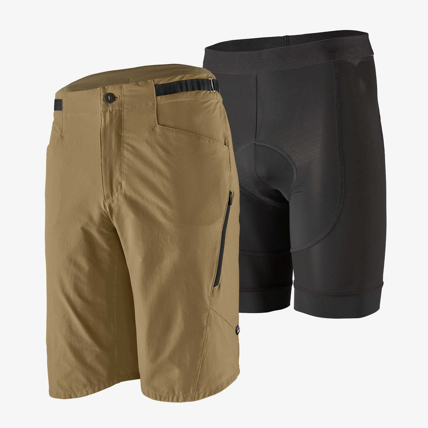 

Мужские велосипедные шорты для грязи Patagonia, цвет Classic Tan