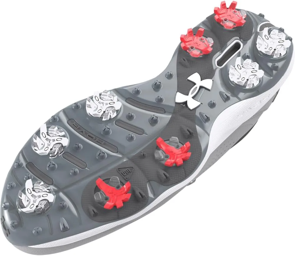 Мужские гольфтуфли Under Armour Drive Pro Wide, серый — фото 3