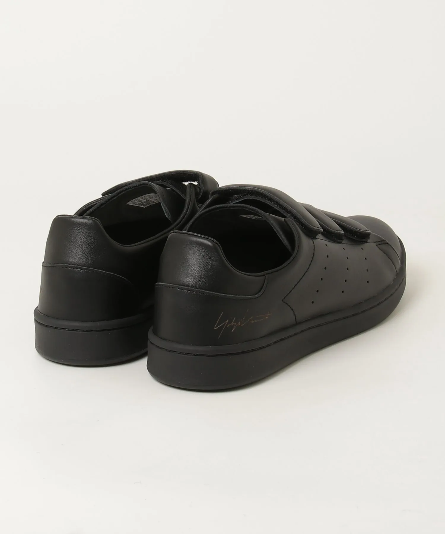Унисекс кроссовки из натуральной кожи Y-3 Stan Smith Velc чёрные — фото 4