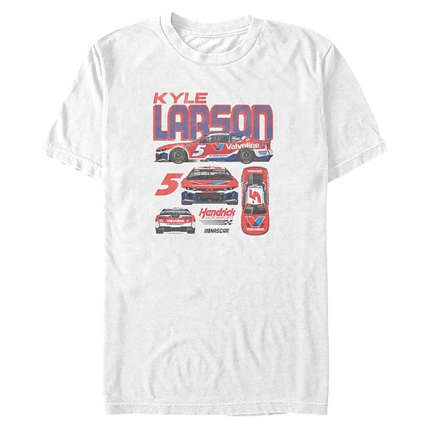 

Футболка с принтом Big & Tall Kyle Larson Racing Car Licensed Character