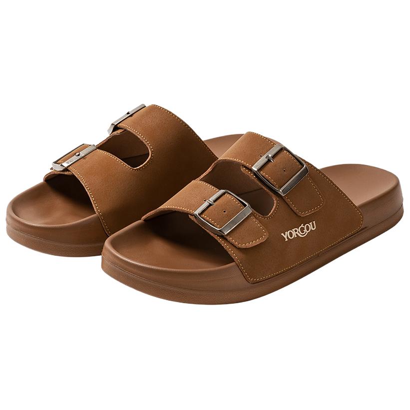 

Сланцы Far Port EVA с противоскользящей и износостойкой подошвой унисекс YUANGANG, light chestnut brown