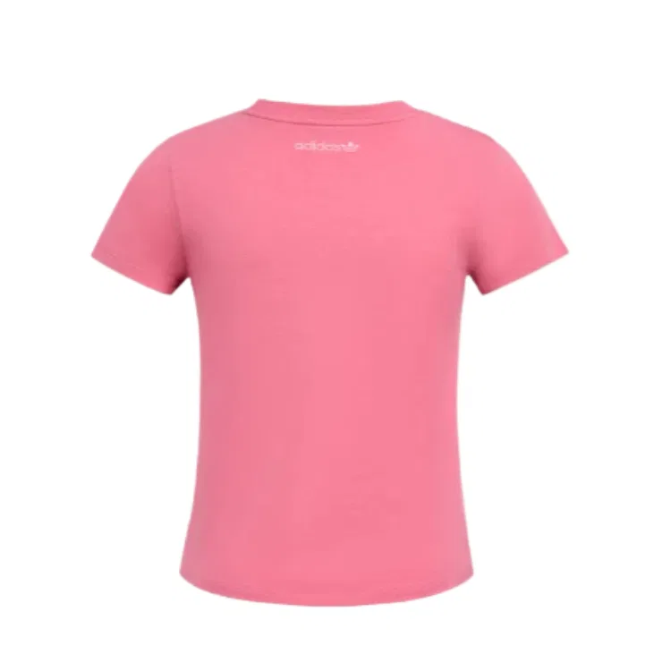 Футболка с коротким рукавом Adidas Originals Light Rose Red/Light Pink — фото 3