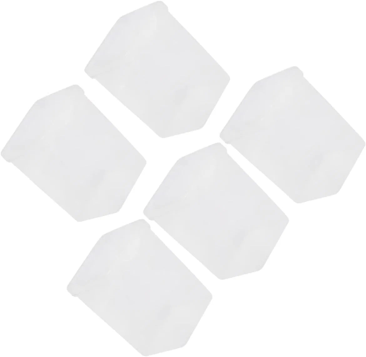 Набор органайзеров для косметики Beaupretty, 5 шт, белый, 8x5x5 см