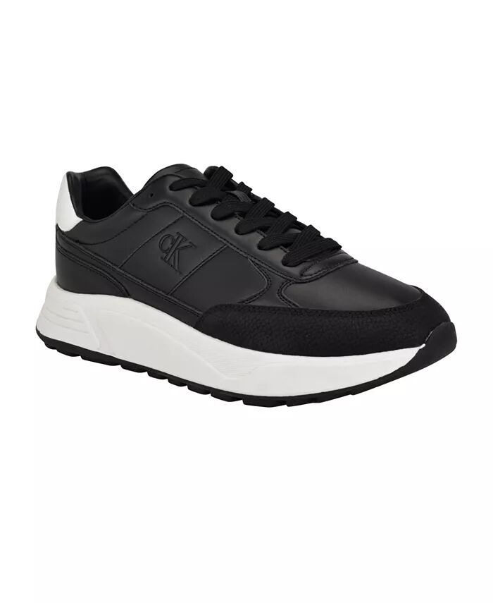 

Мужские кроссовки Blend Lace-Up Casual Calvin Klein, черный