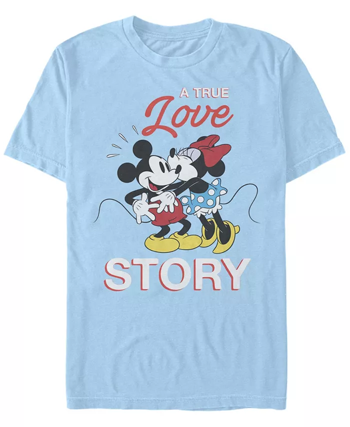 

Мужская футболка с коротким рукавом True Love Story Fifth Sun, синий