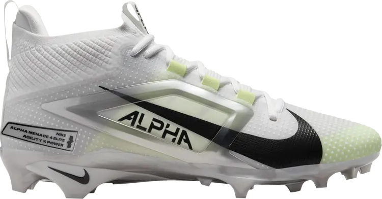 

Кроссовки Alpha Menace 4 Elite 'White Black', белый, Серый, Кроссовки Alpha Menace 4 Elite 'White Black', белый