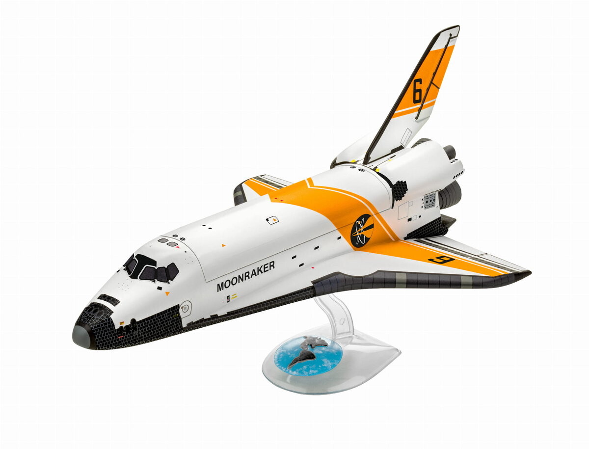 

Космический шаттл Moonraker - Джеймс Бонд 007 Moonraker 1:144 Revell 05665