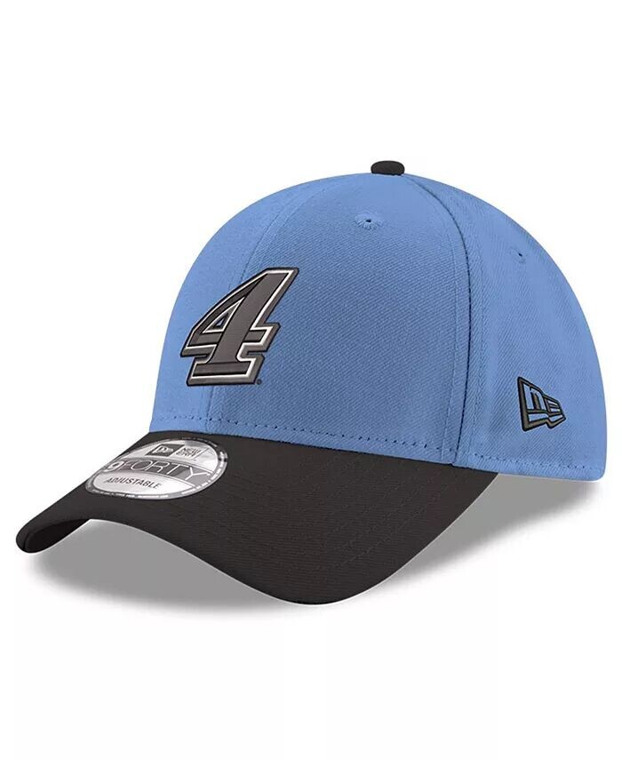 

Мужская светло-голубая, черная регулируемая кепка Kevin Harvick 9FORTY Snapback New Era