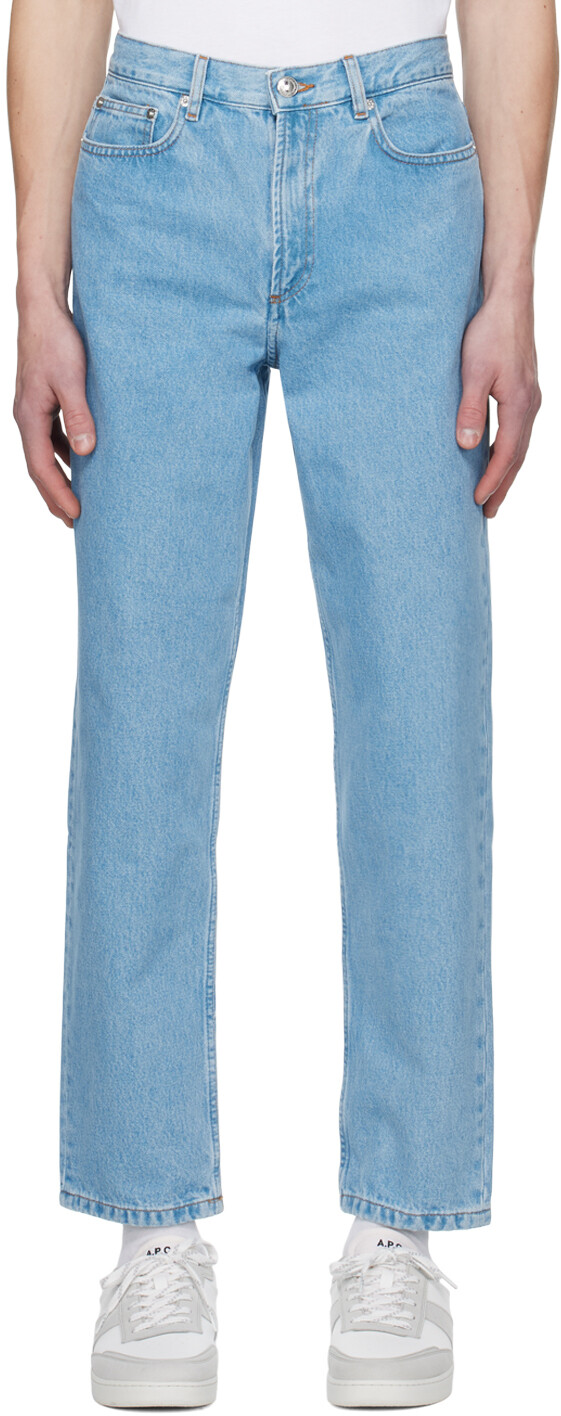 

Синие джинсы Мартин A.P.C., цвет Light blue