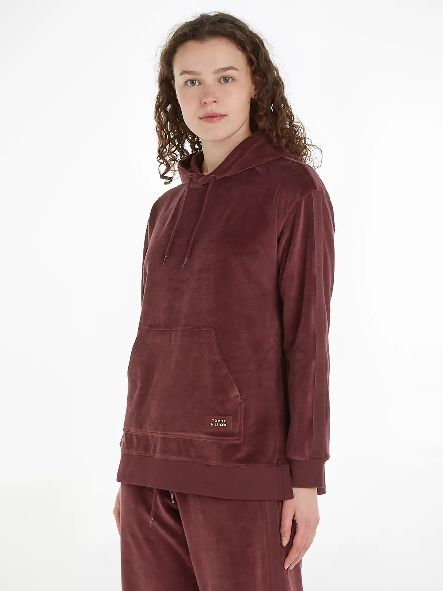 

Tommy Hilfiger Underwear Толстовка "ДЛИННАЯ ХУДИ ВЕЛОР", цвет Deep_Burgundy