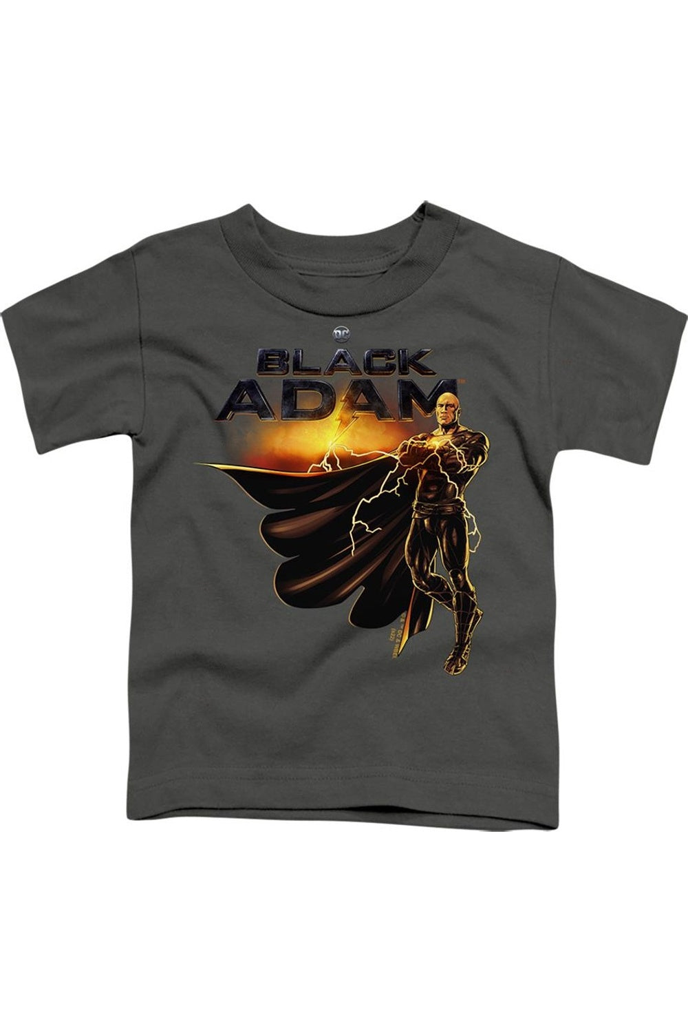 

Футболка с коротким рукавом для малышей с логотипом Black Adam и изображением персонажа Gildan