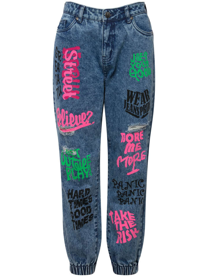 

Джинсы Angel of Style, цвет blue denim