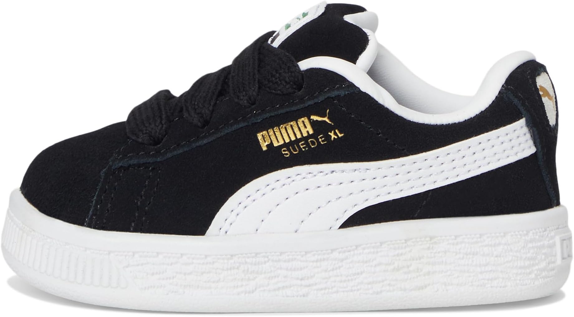 Кроссовки PUMA Kids Suede Xl Alternative Closure Shoes, черный/белый — фото 4