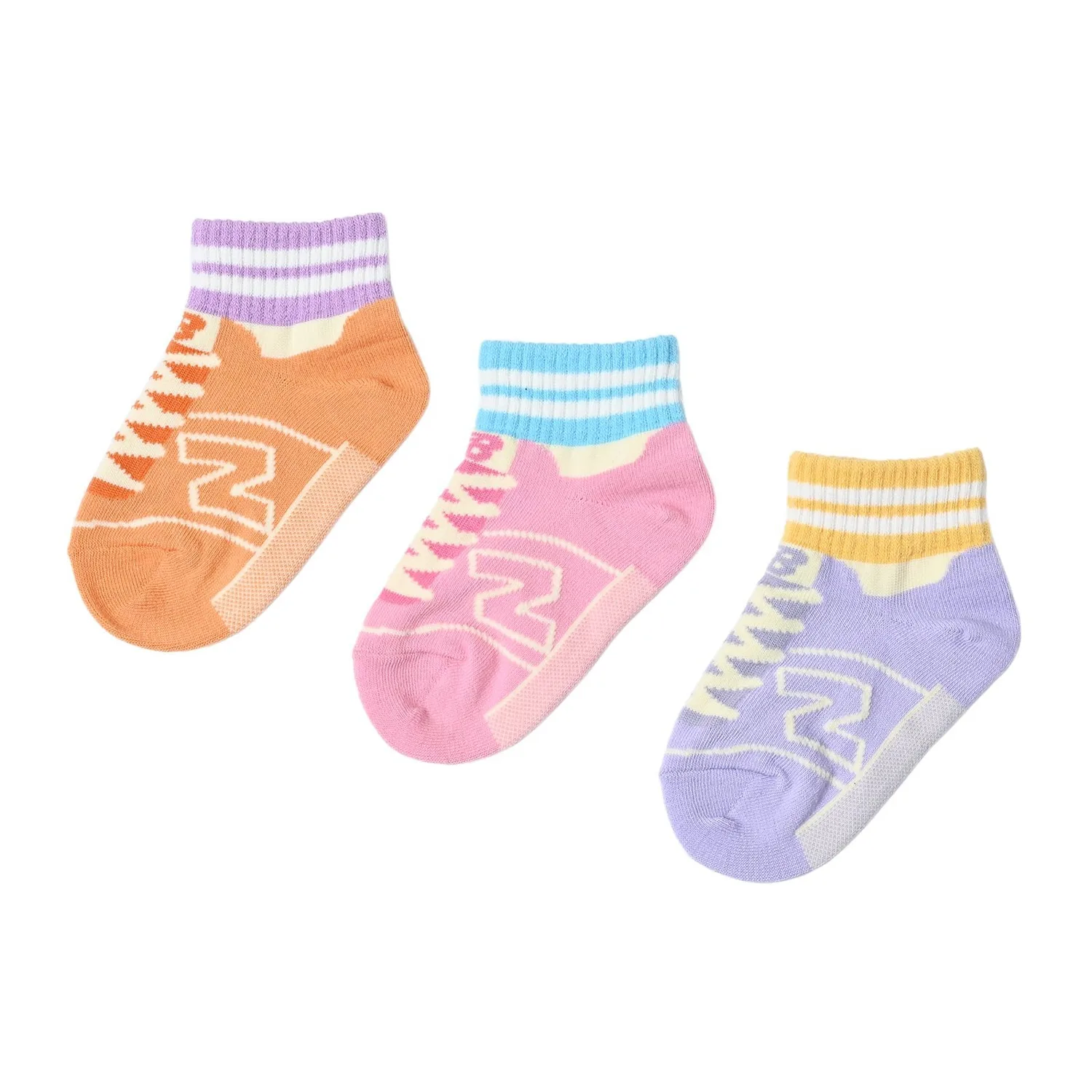 Детские носки 3P New Balance, AS1 Assorted Colors 1