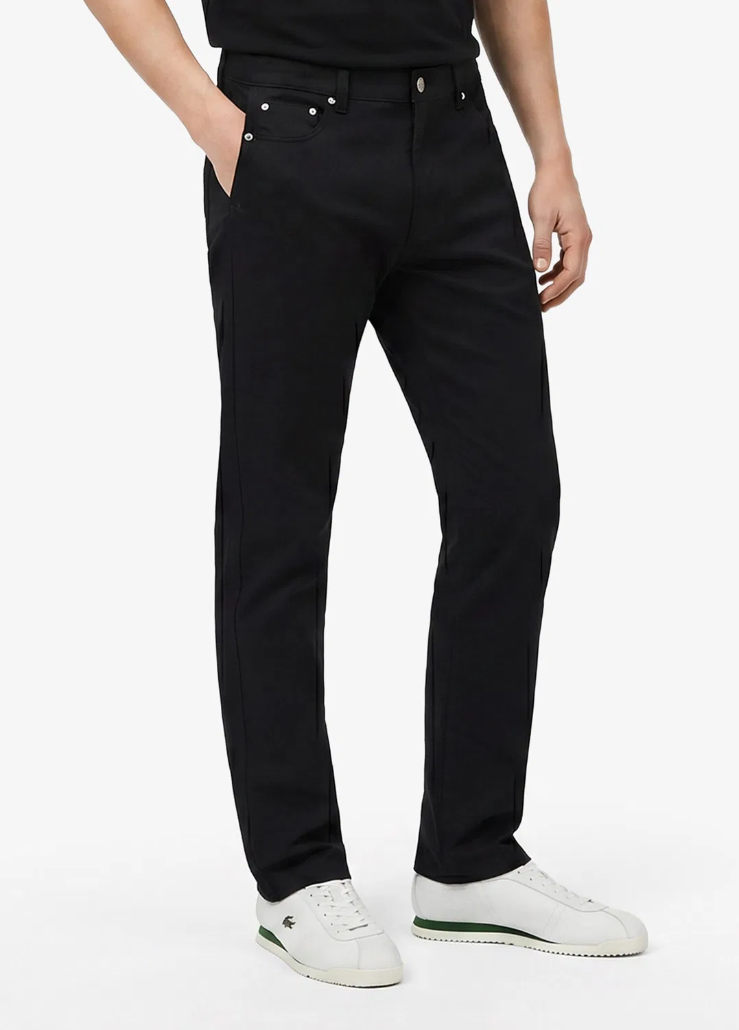 Джинсы Slim Fit Lacoste, черный — фото 3