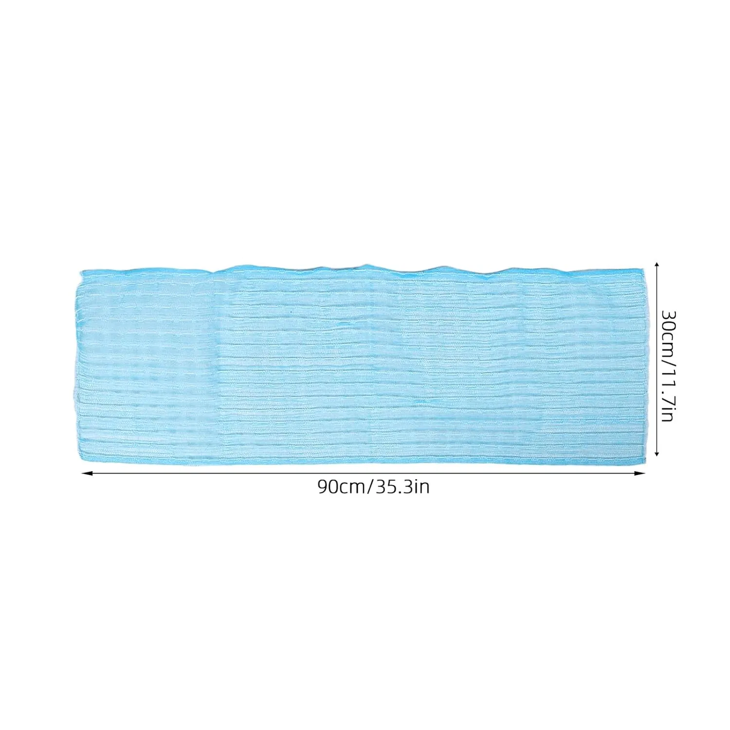 Японское мочалка для пилинга VALICLUD, 90x30 см, Himmelblau — фото 2
