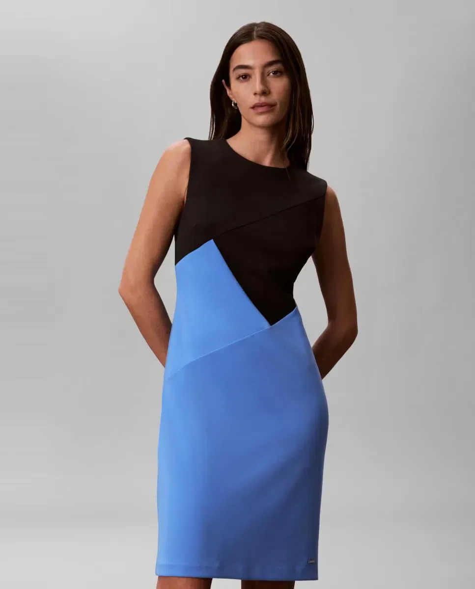 Женское платье без рукавов с принтом Calvin Klein, Multicolor