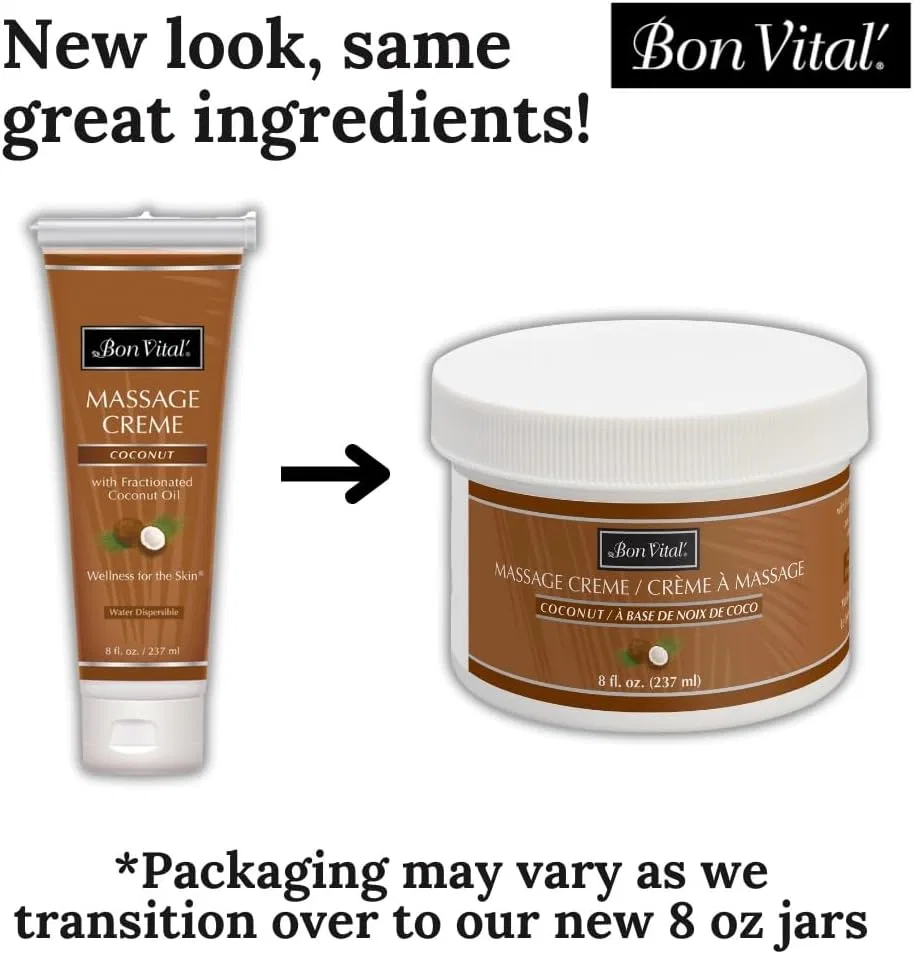 Крем для тела Coconut Creme, Bon Vital', 8 унций — фото 2
