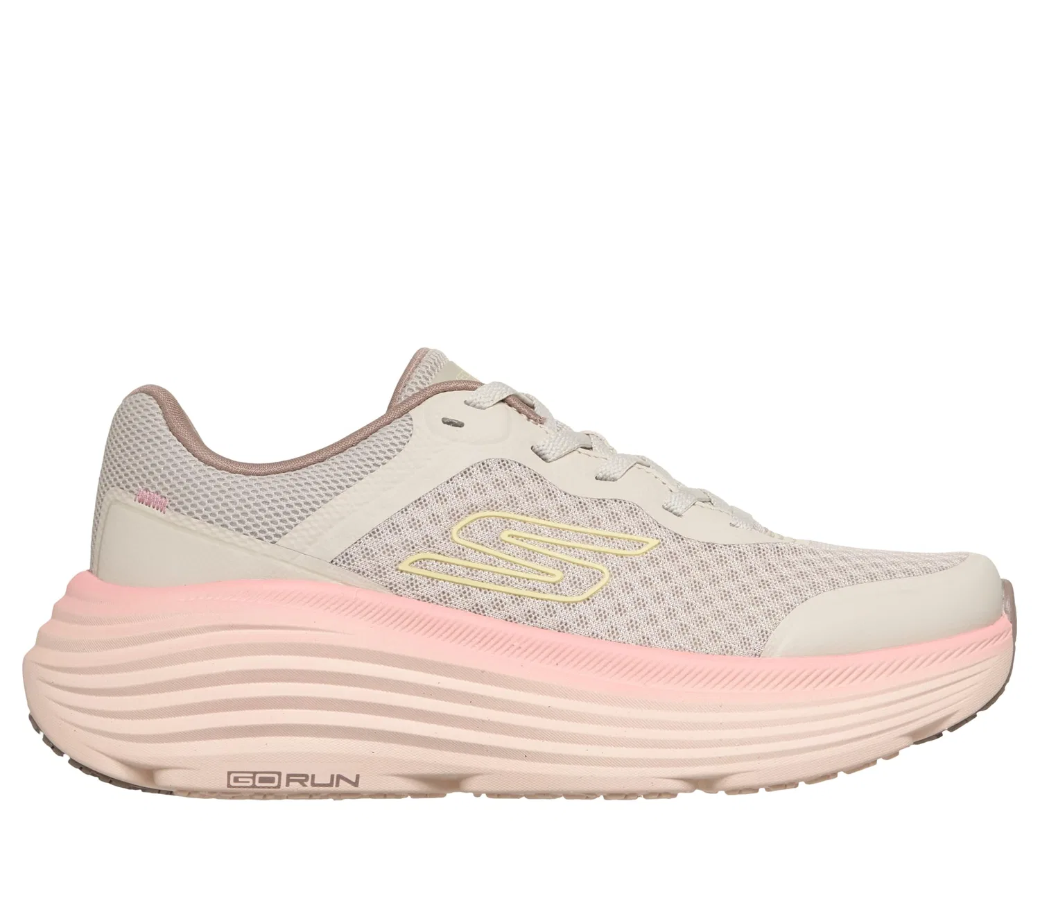 Детские кроссовки для девочек с максимальной амортизацией Max Cushioning Endeavour Canova Skechers, Beige Multicoloured — фото 4