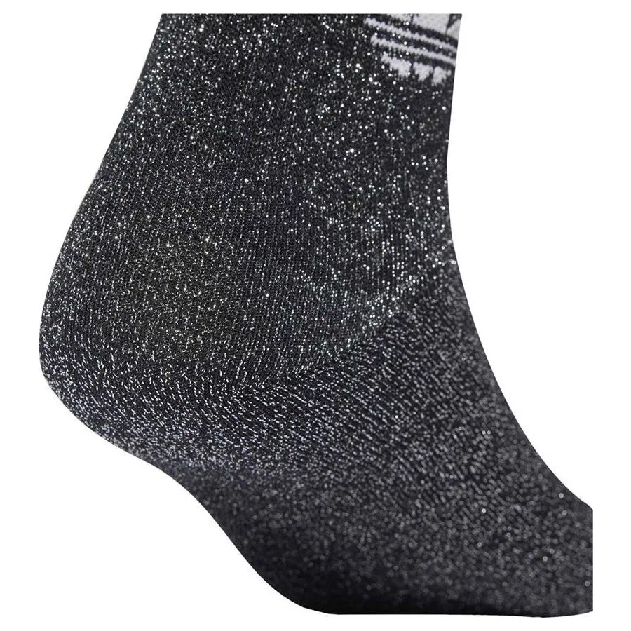 Носки спортивные с блестками 3S Glitter Cr 2 adidas, Черный — фото 4