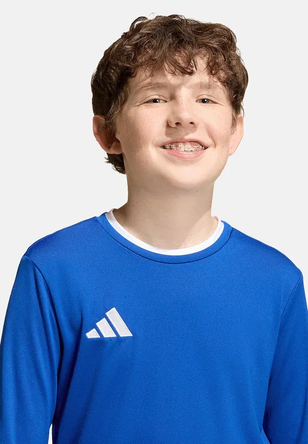 Футболка Entrada26 унисекс с длинными рукавами Adidas Performance, синий — фото 2