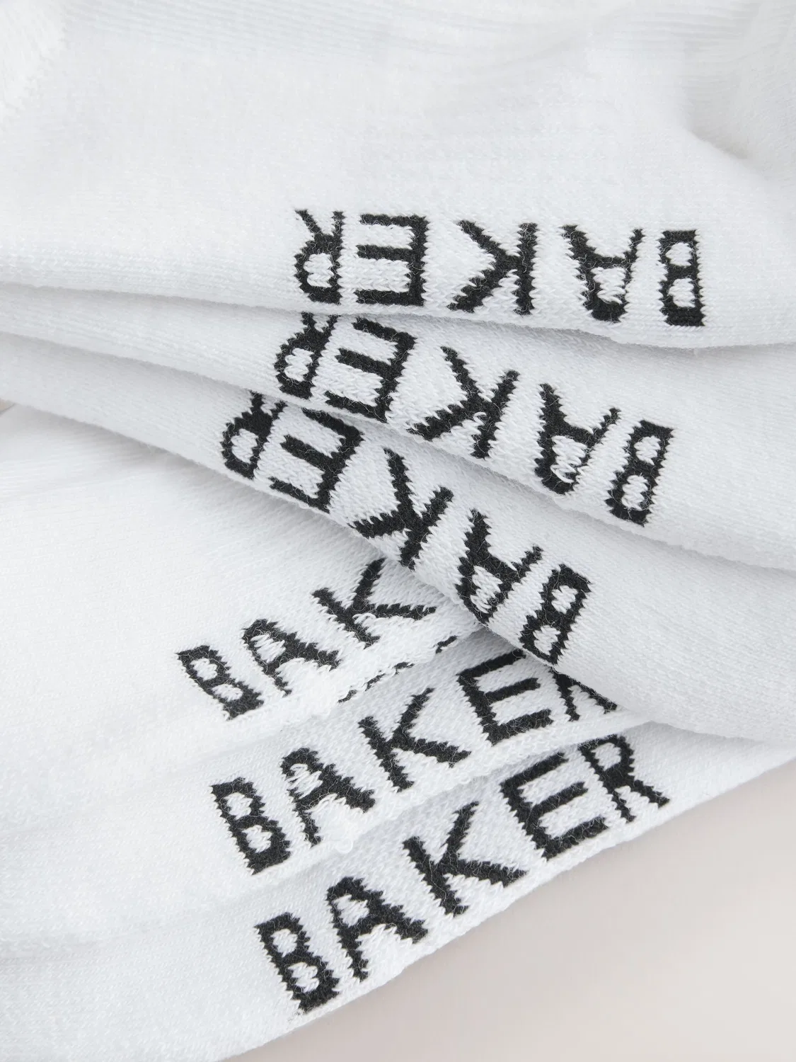 Носки Baker by Ted Baker белого цвета — фото 3