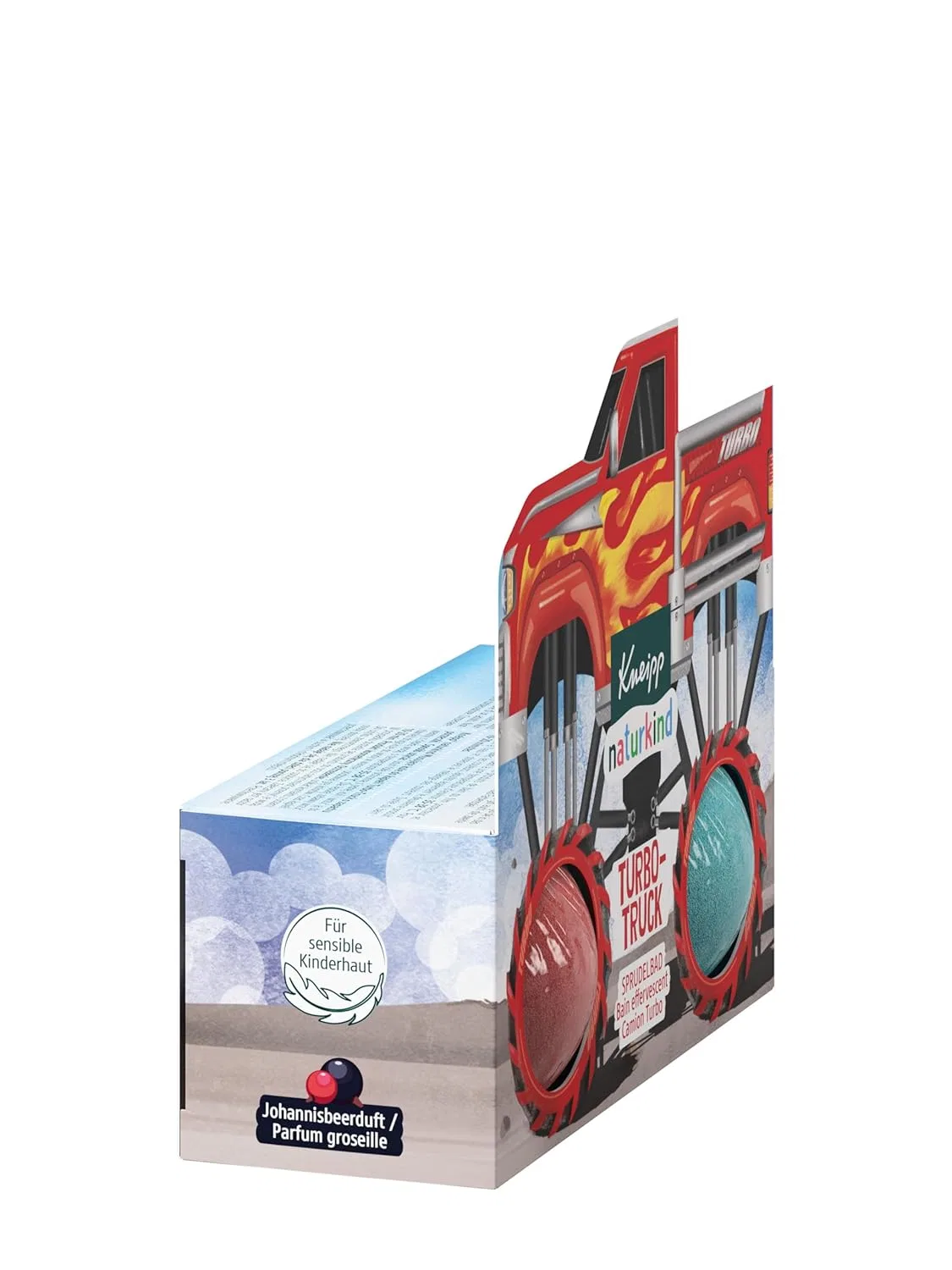 Бомбочка для ванны Turbo-Truck Kneipp, 100 г, Multicoloured — фото 2