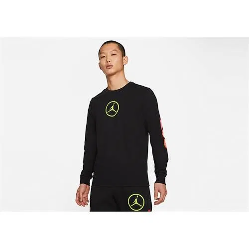 Мужская футболка с длинным рукавом Jordan Moto Inspiration Nike, Цвет Schwarz