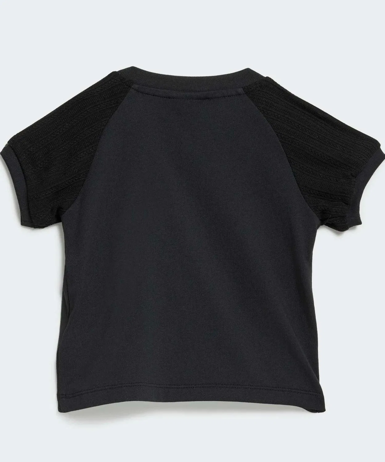 Детский комплект из футболки и леггинсов с принтом линии Adidas Originals, Black — фото 2