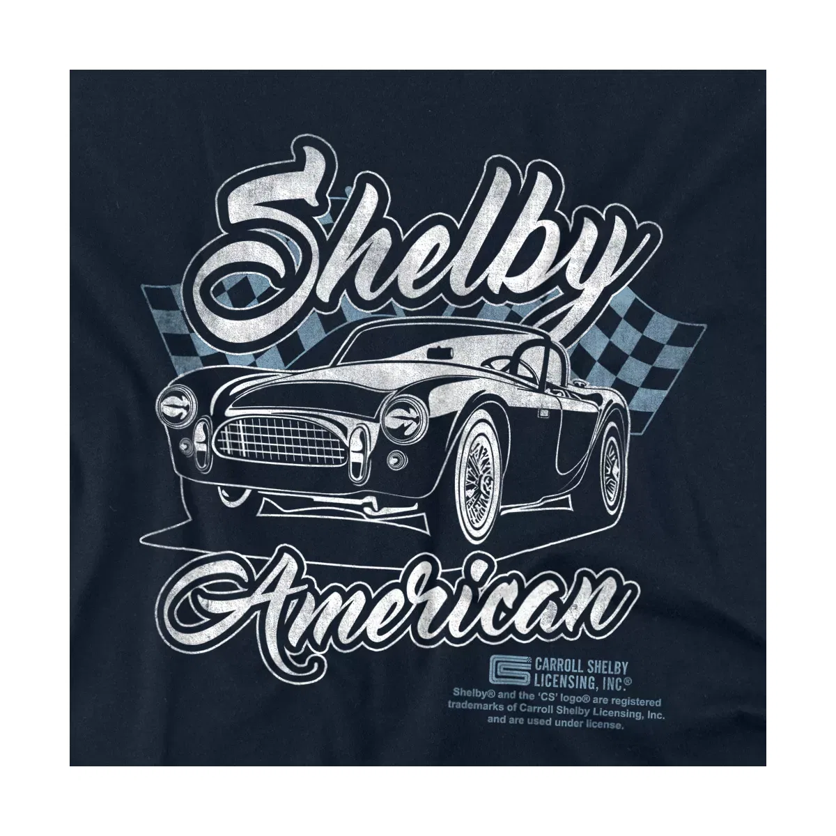 Детское боди с коротким рукавом Shelby Cobra Mono Shelby, Navy — фото 2