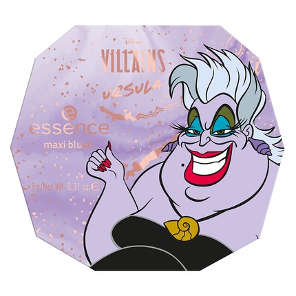Disney Villains Ursula Maxi Blush 02 Оставляя вас безмолвными 9 г Essence — фото 2