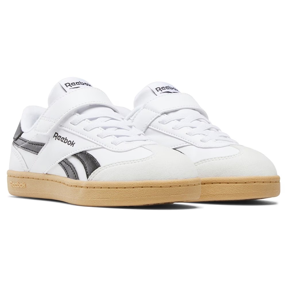 

Детские кроссовки с ремешком Reebok Smash Edge, white/black/gum