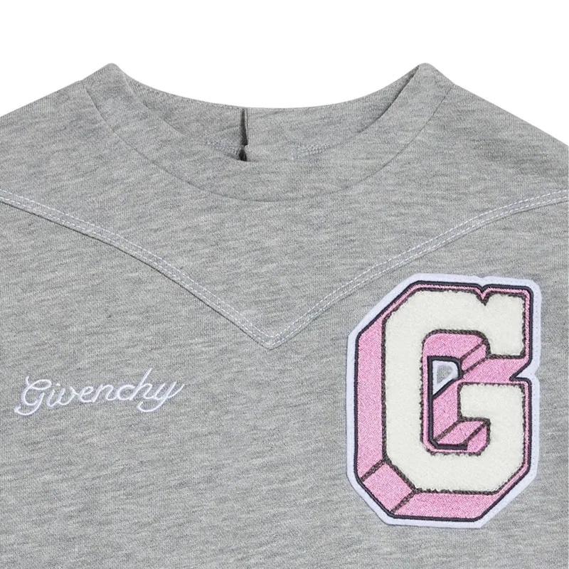 Платье детское серое Givenchy — фото 4