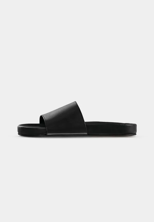 Кожаные мюли Zign, Black — фото 2