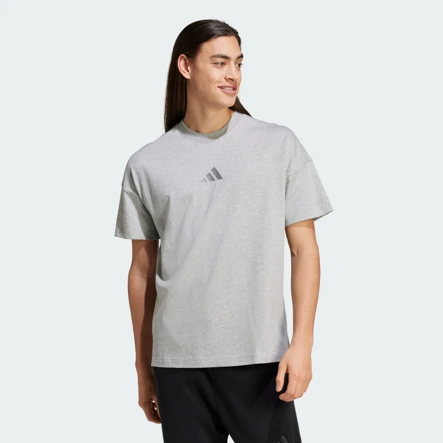 Футболка с длинным рукавом M A SZN T adidas, Серый