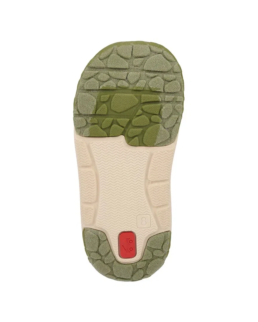 Детские кроссовки для девочек с сетчатым верхом Viento Athletic Shoe See Kai Run, Olive Green — фото 4