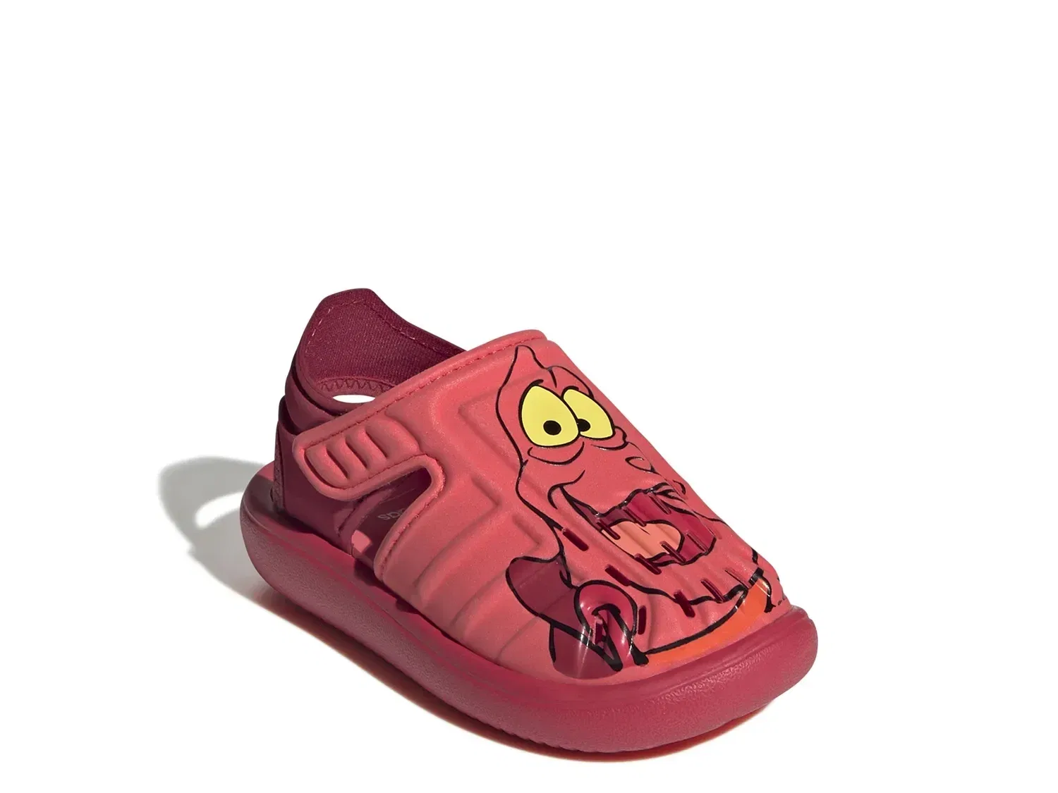 Сандалии водные Disney Sebastian, adidas, Красный