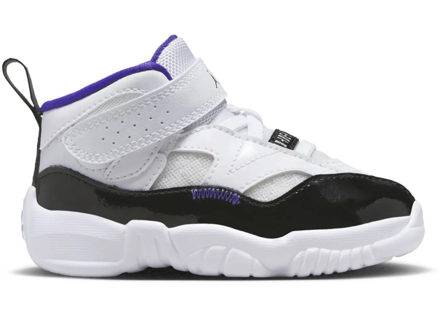 Детские кроссовки с моделью Jordan Jumpman Two Trey Jordan, White/Black-Dark Concord