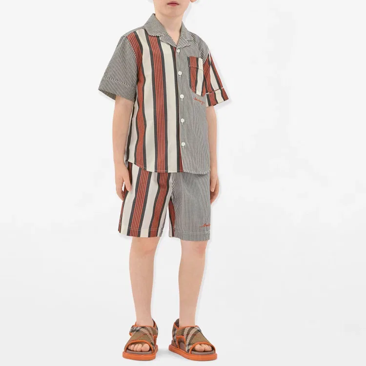 Детские шорты с принтом Burberry, Multicolor — фото 4