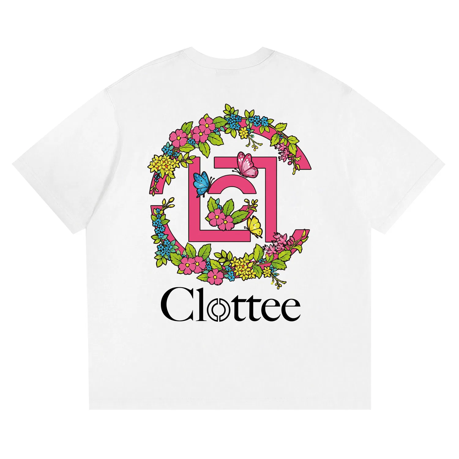 Детская футболка с круглым вырезом, свободного кроя, 100% хлопок, CLOT, Heather Gray — фото 3
