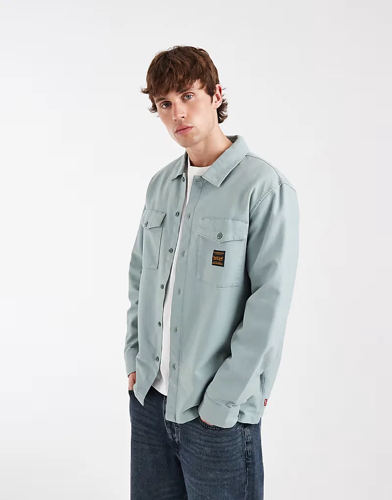 Рабочая куртка Levi's Workwear шалфея