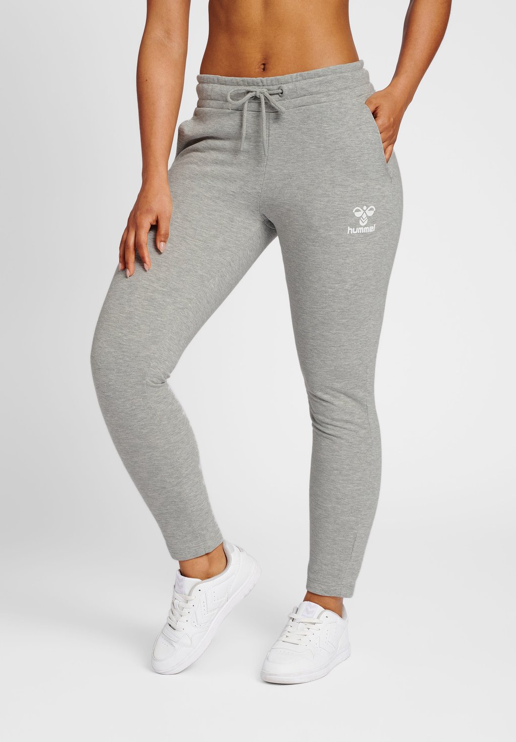 

Спортивные штаны NONI Hummel, пятнистый серый