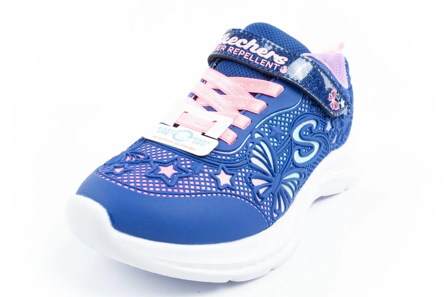 Детские спортивные кроссовки Skechers Jumpsters, Royal Purple Multicolor — фото 3