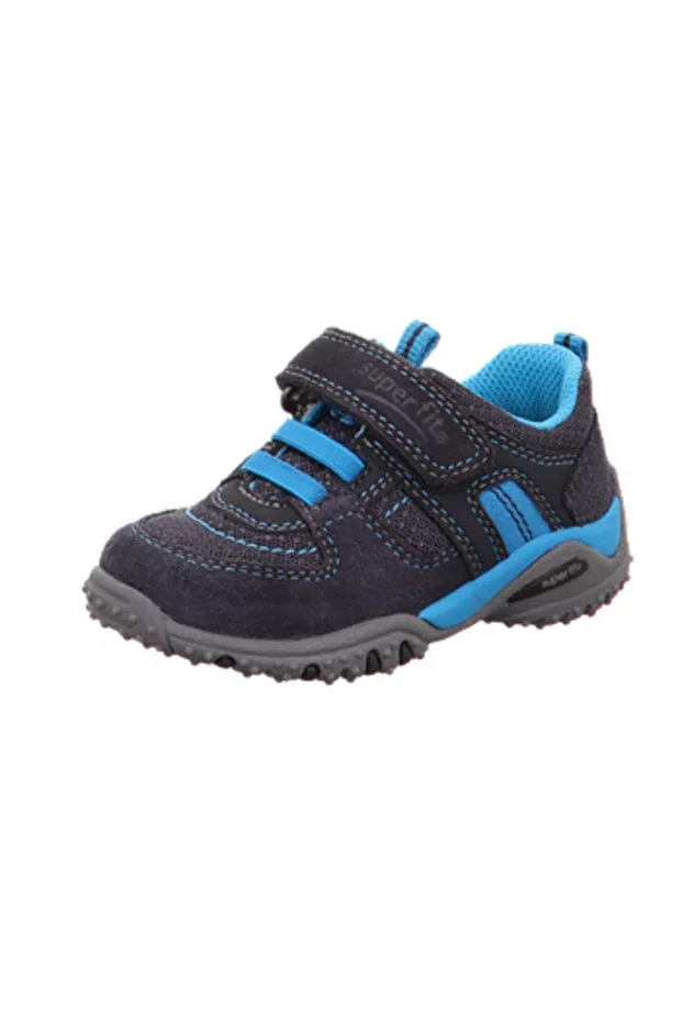 Детские туфли для мальчиков с графическим принтом Suede-Techno-Textile shoes Superfit, Standard