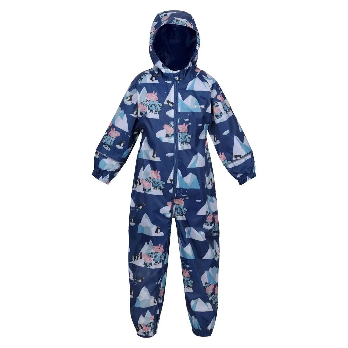Детский дождевик с капюшоном Pobble Regatta, Blau