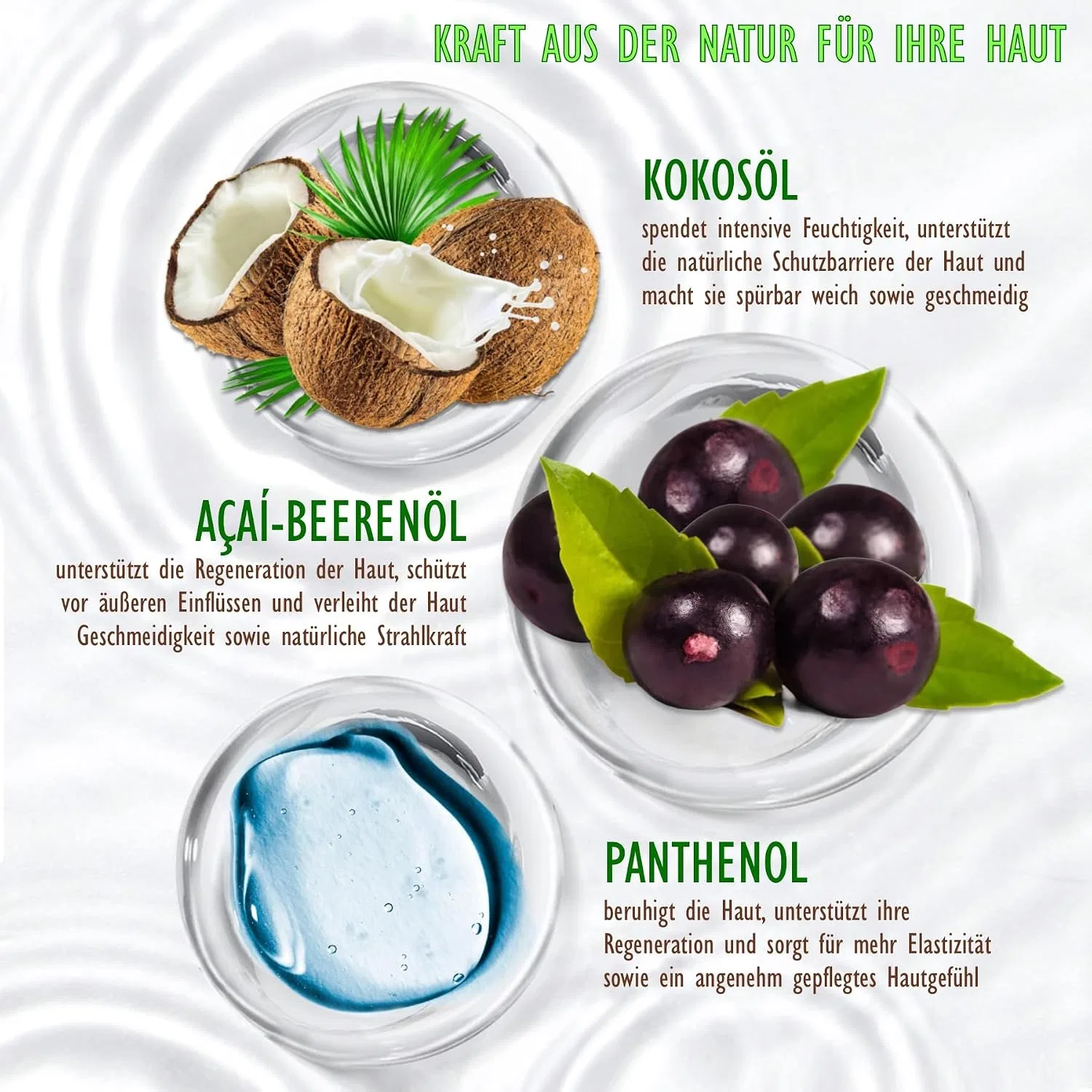 Набор Body Balm с Acai-маслом P-Beauty, 3x250 мл P-Beauty Cosmetic Accessories — фото 4